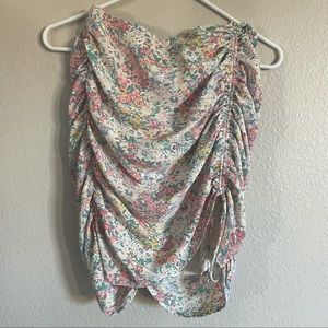 For Love & Lemons floral skirt